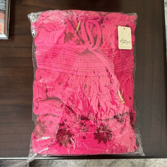 🎉LAST PIECE🎉FREE PEOPLE Real Love Embroidered Maxi Dress - Picture 5 of 9